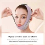 Adjustable Elastic V Line Face Slimming Belt – Double Chin Reducer for Men & Women