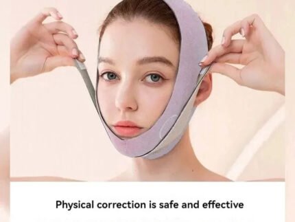 Adjustable Elastic V Line Face Slimming Belt – Double Chin Reducer for Men & Women