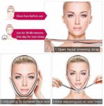 Adjustable Elastic V Line Face Slimming Belt – Double Chin Reducer for Men & Women