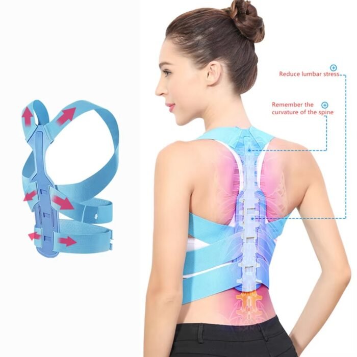 Adjustable Posture Corrector Belt – Back & Spine Support for Men and Women