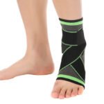 Adjustable Sports Ankle Compression Sleeve – Pain Relief & Injury Recovery Support Brace