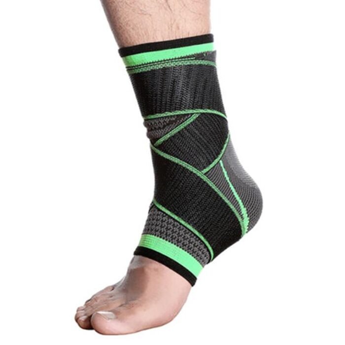 Adjustable Sports Ankle Compression Sleeve – Pain Relief & Injury Recovery Support Brace