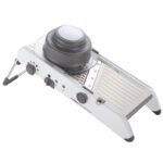 Adjustable Stainless Steel Mandoline Slicer – Manual Vegetable & Fruit Cutter for Onion, Potato, Tomato, Cucumber