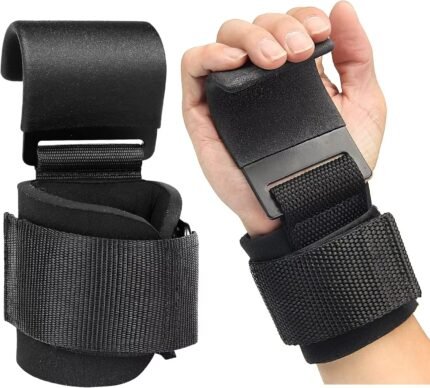 Adjustable Weightlifting Wrist Straps with Power Support – Explosive Training Pull-Up & Fitness Bar Guards