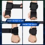 Adjustable Weightlifting Wrist Straps with Power Support – Explosive Training Pull-Up & Fitness Bar Guards