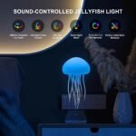 Automatic Jellyfish Tank Lamp – LED Decorative Light for Bedroom & Living Room