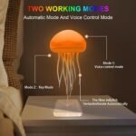 Automatic Jellyfish Tank Lamp – LED Decorative Light for Bedroom & Living Room