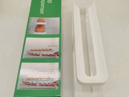Automatic Rolling Egg Dispenser – Double Layer Refrigerator Egg Holder & Storage Container Box