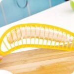 Banana Slicer Cutter – Practical Plastic Fruit Chopper & Salad Peeler for Effortless Even Slices
