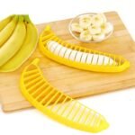 Banana Slicer Cutter – Practical Plastic Fruit Chopper & Salad Peeler for Effortless Even Slices