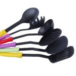 Colorful 6-Piece Nylon Kitchen Utensil Set – Quality Cooking Tools with Vibrant Handles