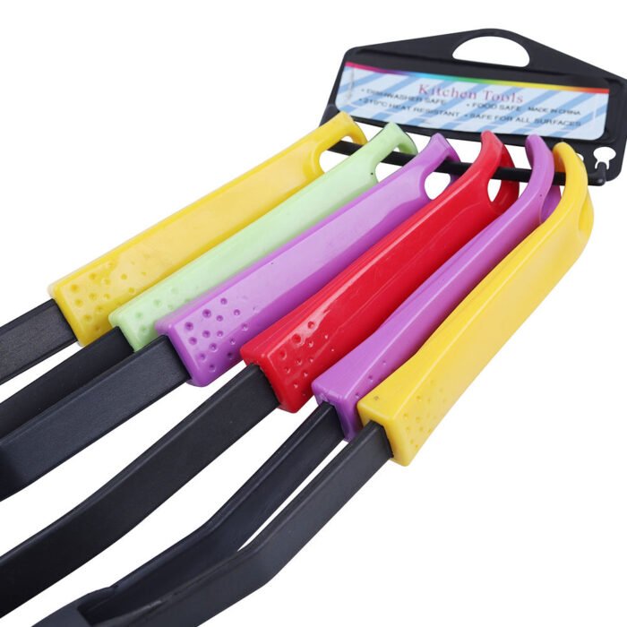 Colorful 6-Piece Nylon Kitchen Utensil Set – Quality Cooking Tools with Vibrant Handles