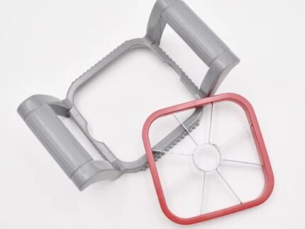 Commercial Stainless Steel Curly Fry Cutter – Manual Onion & Potato Spiral Slicer