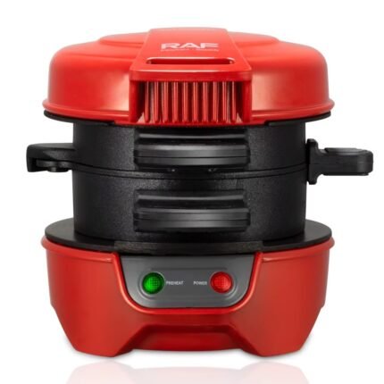 Compact Portable Sandwich & Burger Maker – Mini Breakfast Press Toaster for Quick Meals