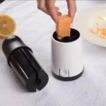 Manual Rotary Cheese Chopper – Kitchen Gadget with 2 Grater Drums, Metal Butter Mill, and Cheese Slicer