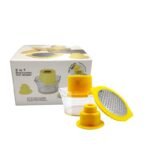 Corn Thresher & Peeler Tool – Stainless Steel Multi-Function Kitchen Gadget for Peeling, Slicing & Grating