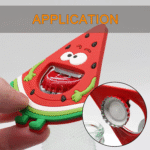 Cute Pineapple & Watermelon Bottle Opener with Fridge Magnet – Kitchen Décor & Beer Cap Opener