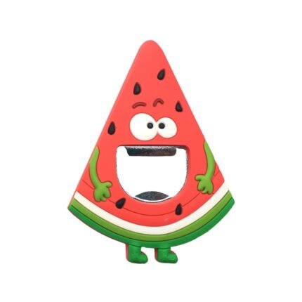 Cute Pineapple & Watermelon Bottle Opener with Fridge Magnet – Kitchen Décor & Beer Cap Opener