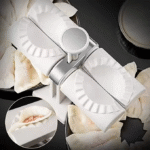 Double Head Manual Dumpling Maker – Quick Dumpling Press Mould Tool for Wrapping Two at a Time