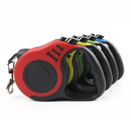 Durable Retractable Dog Leash with Non-Slip Handle – Heavy-Duty Telescopic Pet Lead for Safe Puppy & Dog Walking