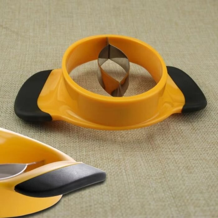 Durable Stainless Steel Mango Slicer Cutter – Easy Core Remover & Fruit Splitter Tool