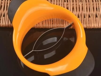 Durable Stainless Steel Mango Slicer Cutter – Easy Core Remover & Fruit Splitter Tool