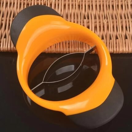 Durable Stainless Steel Mango Slicer Cutter – Easy Core Remover & Fruit Splitter Tool