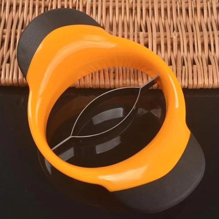 Durable Stainless Steel Mango Slicer Cutter – Easy Core Remover & Fruit Splitter Tool