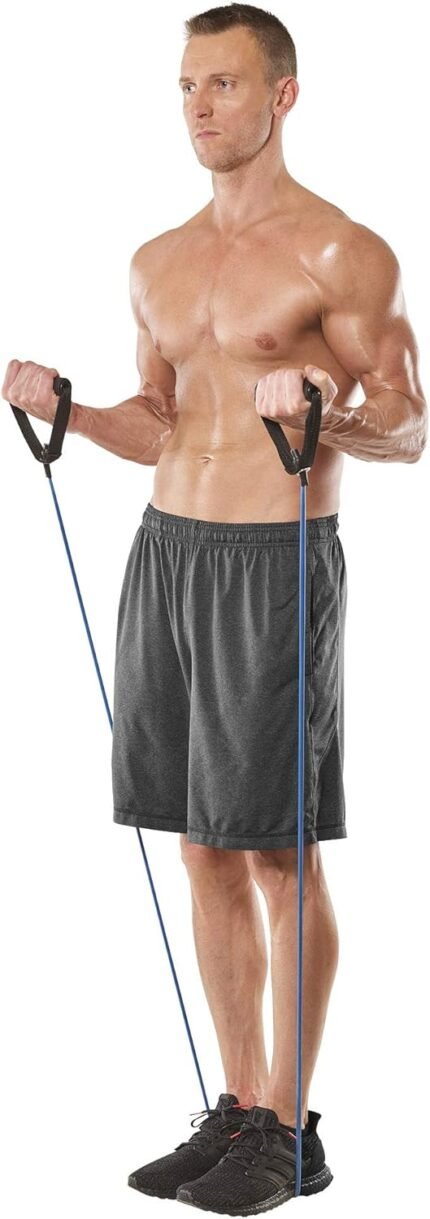 Fitness Resistance Bands Set – Strength Training Tubes for Home Gym, Full-Body Workout & Muscle Building