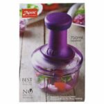 Hand-Operated Garlic/Onion Press Chopper – Eco Plastic Vegetable Cutter