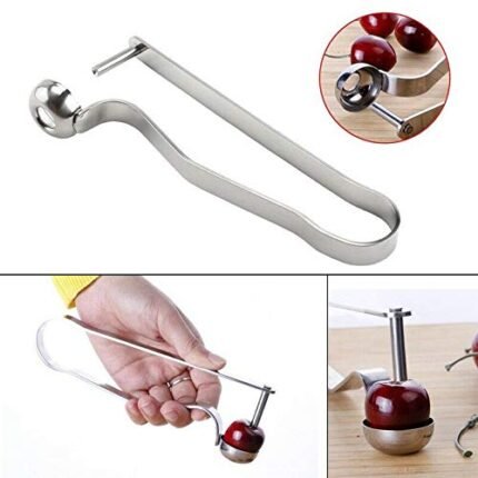 Handheld Fruit Core & Seed Clamp – DIY Salad Prep Clamp Gadget