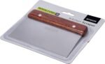 Heavy-Duty Wood-Handled Stainless Steel Kitchen Scraper – Multi-Function Dough & Pastry Tool