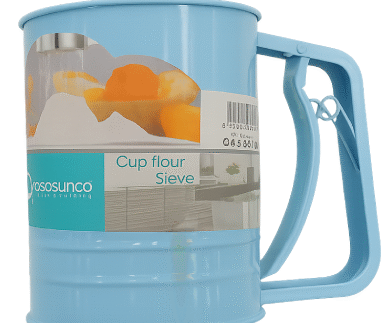 High-Quality Stainless Steel Flour Sifter Cup with Handle – Baking Powder Sieve for Cakes & Pastries