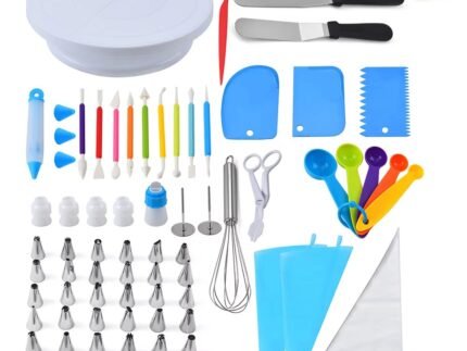 Hot Sale Cake Decorating Kit – Pastry Tools, Turntable & Baking Supplies