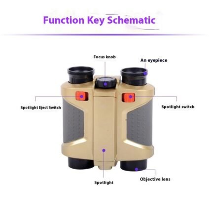 Kids Night Vision Binoculars with Pop-Up Light – Auto Focus Telescope for Children7