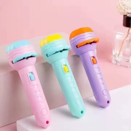 Kids Story Projection Flashlight – Educational Night Light & Sleep Aid Toy for Boys & Girls