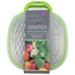 Kitchen 3-in-1 Plastic Food Grater – Cheese, Carrot & Potato Slicer with French Fry Cutter