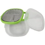 Kitchen 3-in-1 Plastic Food Grater – Cheese, Carrot & Potato Slicer with French Fry Cutter