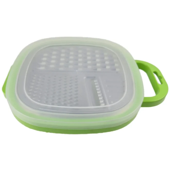 Kitchen 3-in-1 Plastic Food Grater – Cheese, Carrot & Potato Slicer with French Fry Cutter