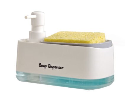 Kitchen Sink Foam Soap Dispenser – Refillable Pump for Dish Soap