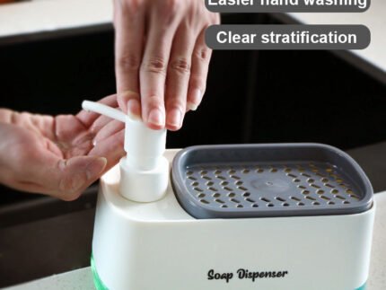 Kitchen Sink Foam Soap Dispenser – Refillable Pump for Dish Soap