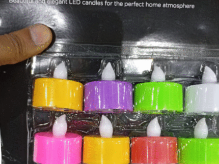 LED Flameless Decorative Candles – Romantic Christmas, Wedding & Home Lighting