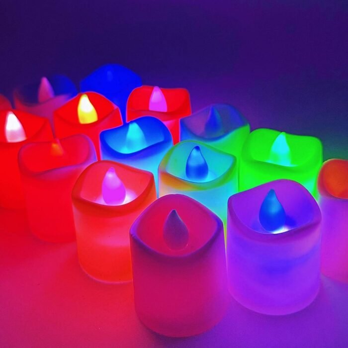LED Flameless Decorative Candles – Romantic Christmas, Wedding & Home Lighting
