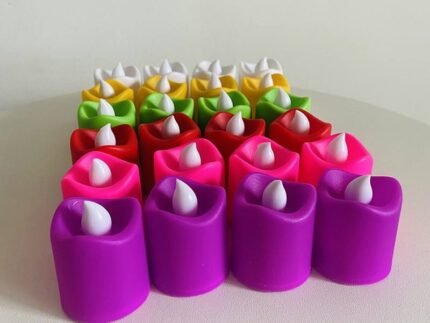 LED Flameless Decorative Candles – Romantic Christmas, Wedding & Home Lighting