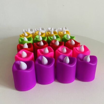 LED Flameless Decorative Candles – Romantic Christmas, Wedding & Home Lighting