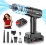 Lightweight Wireless 24V Hand Vacuum & Air Blower – Clean Car, Home & Pet Hair