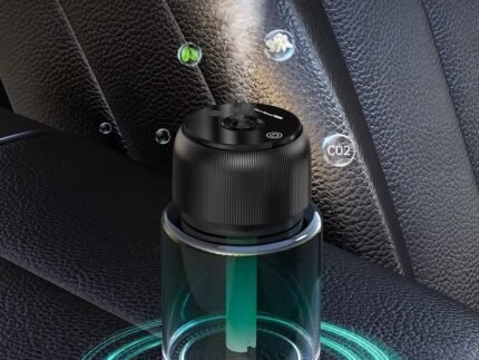 Luxury Large-Capacity Car Glass Perfume & Air Freshener – Star Top Design Aroma Diffuser for Long-Lasting Freshness