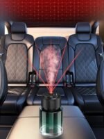 Luxury Large-Capacity Car Glass Perfume & Air Freshener – Star Top Design Aroma Diffuser for Long-Lasting Freshness