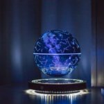 Magnetic 360° Rotating Levitation Starlight Ball Night Light – Floating Atmosphere Lamp