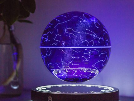 Magnetic 360° Rotating Levitation Starlight Ball Night Light – Floating Atmosphere Lamp